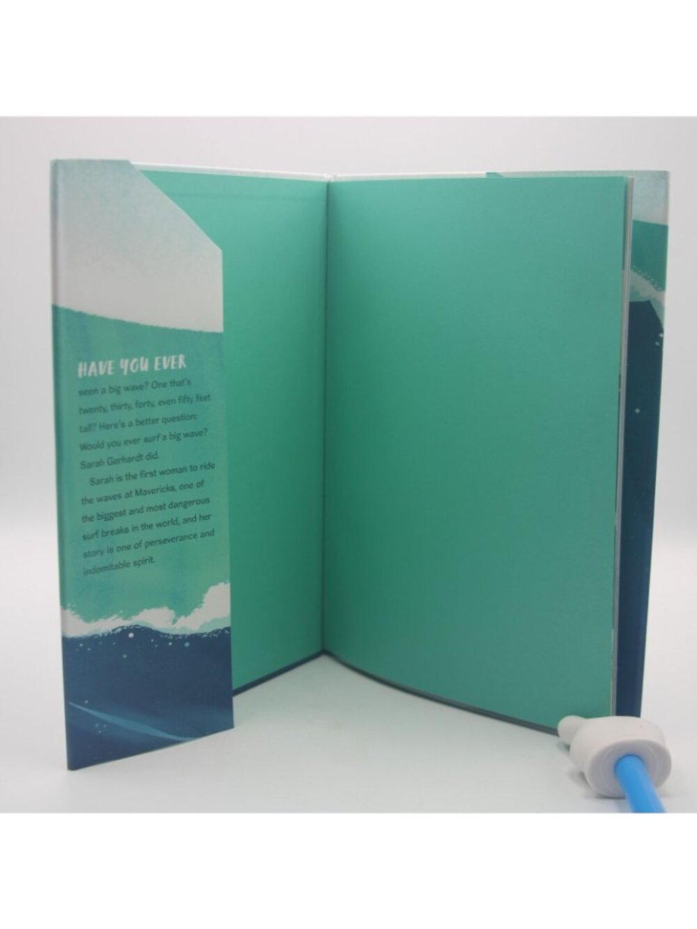 Sarah And The Big Wave True Story First Woman Surf Mavericks Bonnie Tsui SIGNED - Picture 5 of 8
